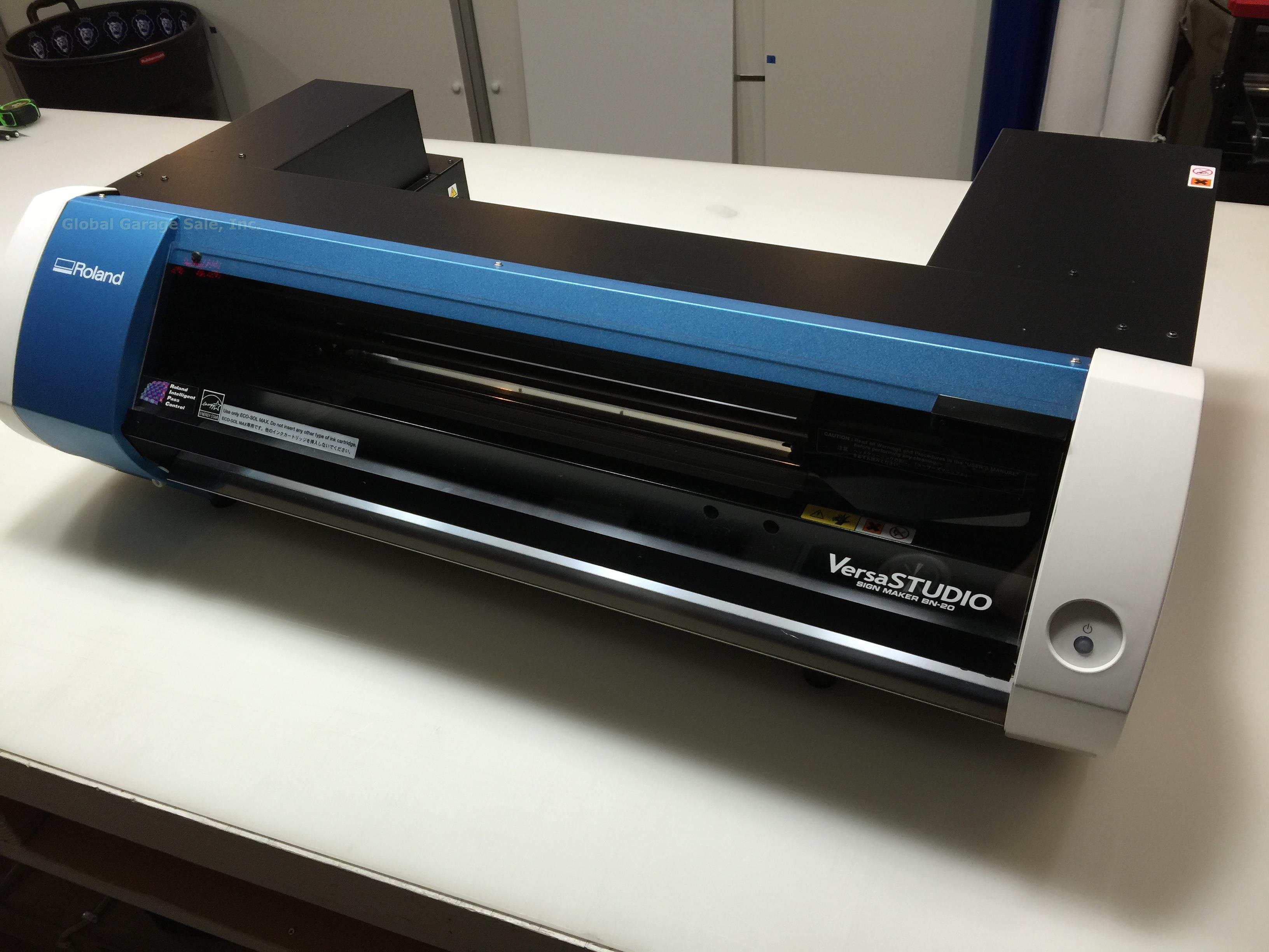 Roland VersaSTUDIO BN 20 Desktop Inkjet Printer Cutter